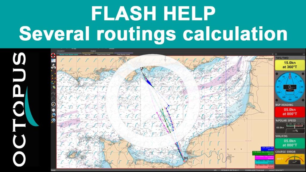 Several Routings calculation with Octopus