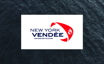 The start of the New-York Vendée – Les Sables d Olonne with ADRENA software